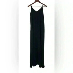Women’s Nieman Marcus Black Lucca Couture Floor-Length Dress, size small.
